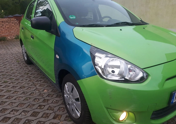Mitsubishi Space Star cena 11300 przebieg: 88700, rok produkcji 2013 z Kalisz małe 562